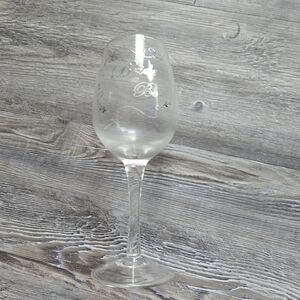 Bride Elegant Clear Wine Glass